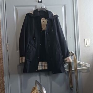 Burberry Hooded Raincoat